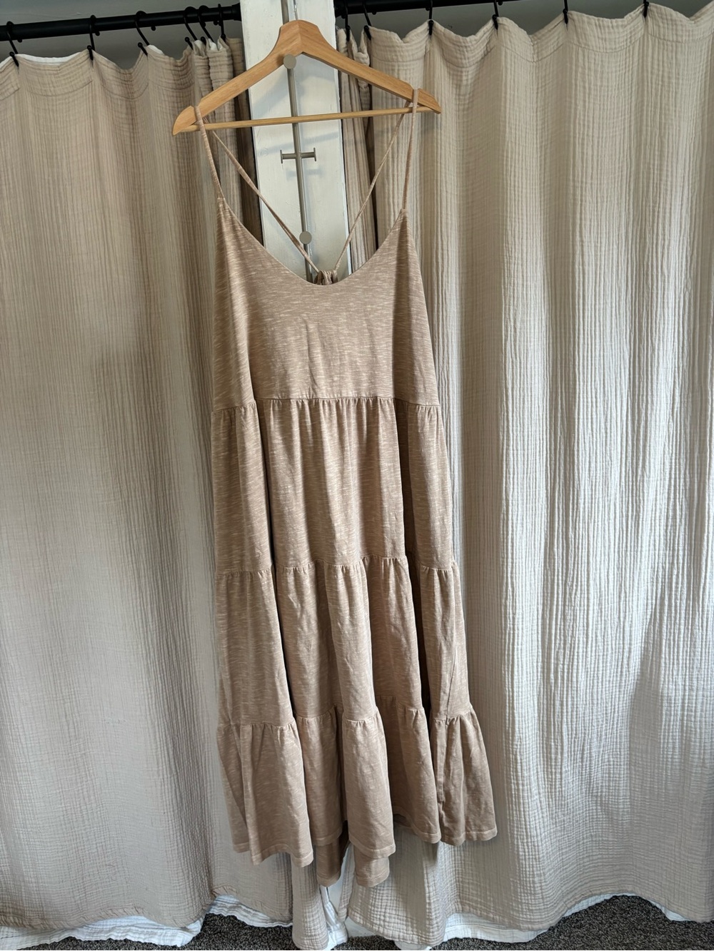 NWT Old Navy Tiered Midi Dress- XXL
